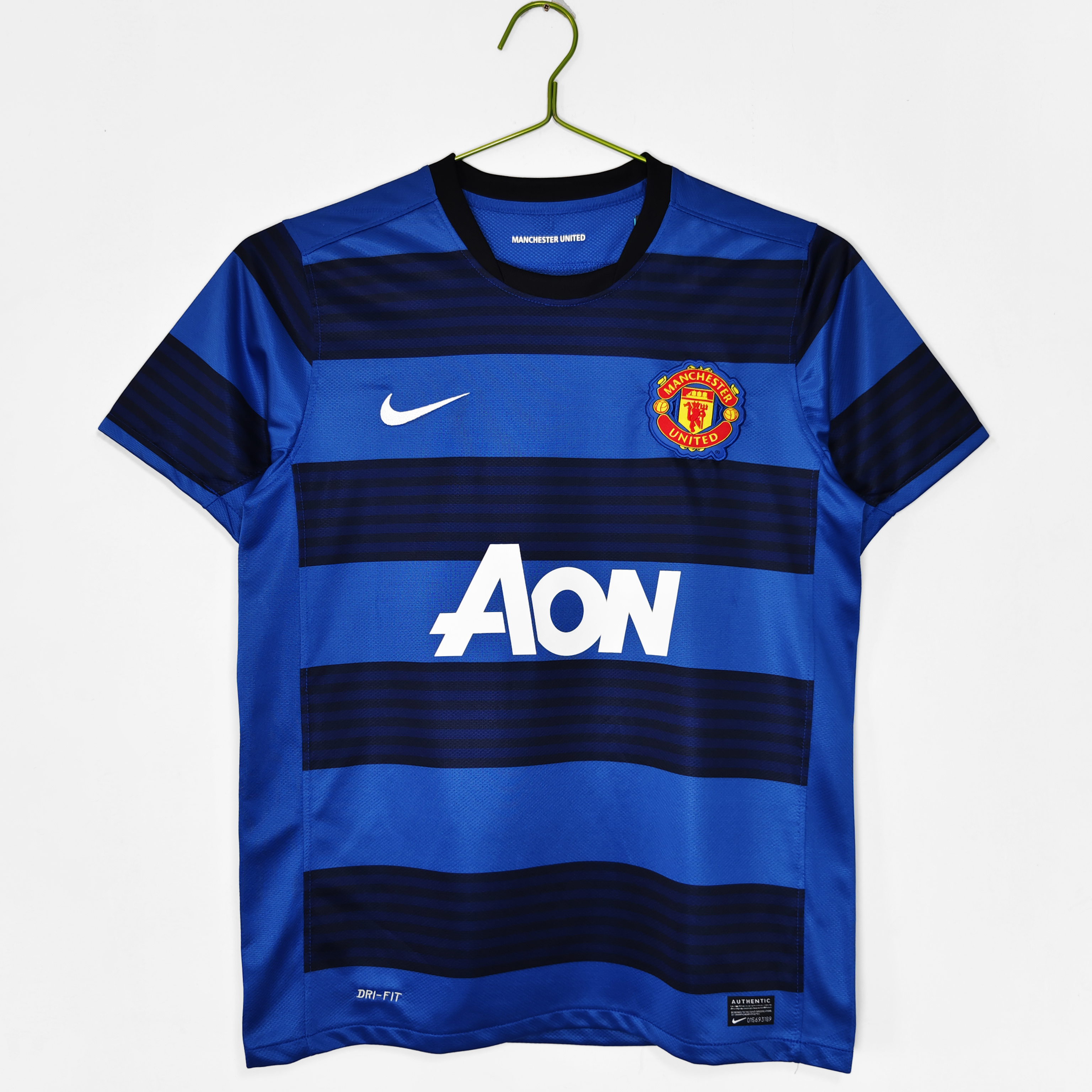 Camiseta de fútbol Manchester United 2011/12 VISITANTE MANGA CORTA VERSION FAN